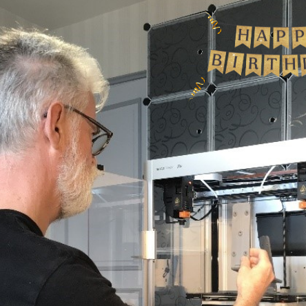 1 an d'impression 3D