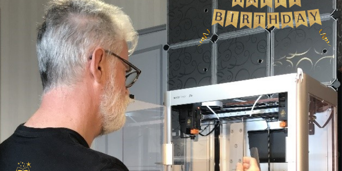 1 an d'impression 3D