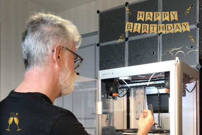 1 an d'impression 3D