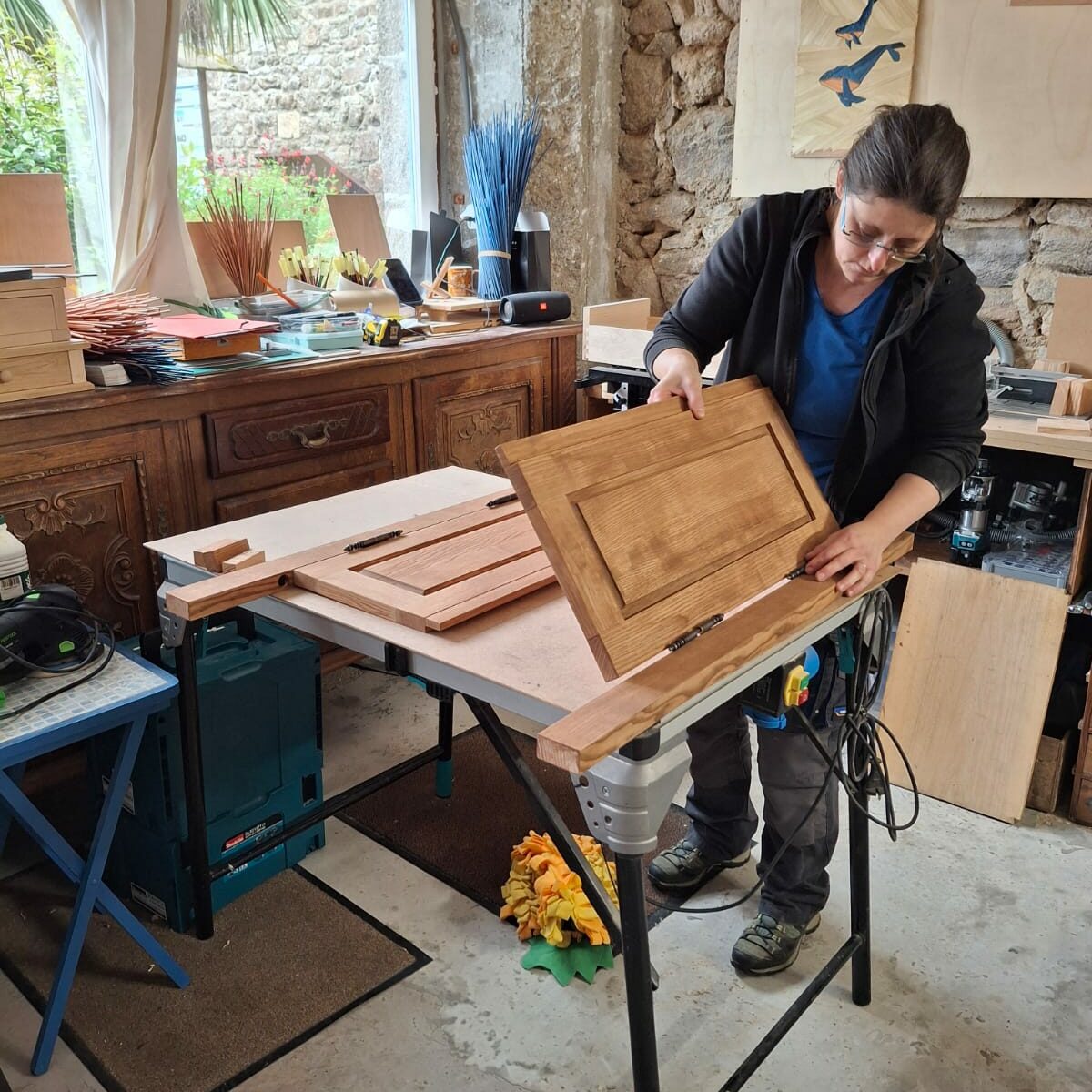 Cépi Ebénisterie Fabrication en cours