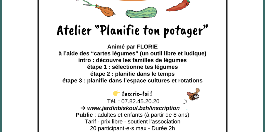 Atelier Jardin potager avec Florie