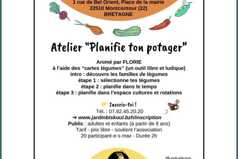 Atelier Jardin potager avec Florie