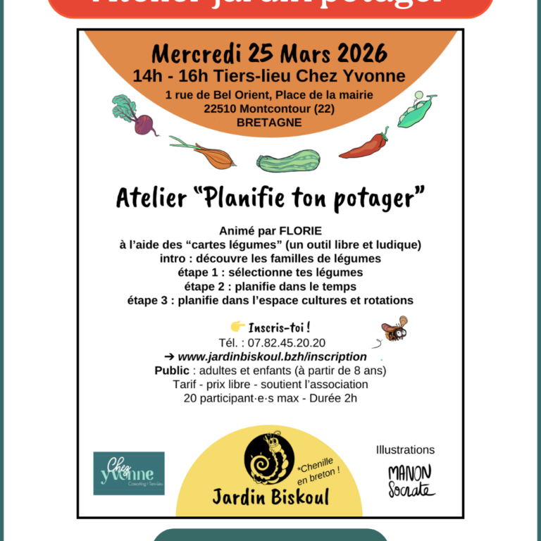 Atelier Jardin potager avec Florie