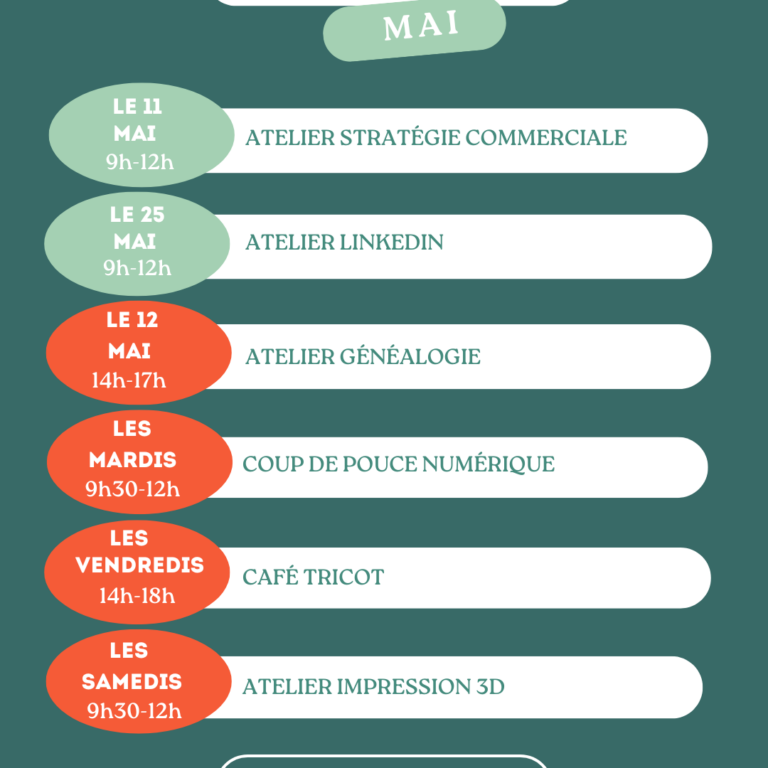 Programme MAI 2026
